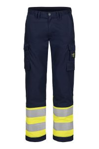 Hi-Vis trousers, Color: 94 yellow/navy